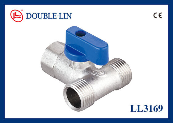 Männlich X Weiblich X Männlich 25 Bar 3-Wege-Kugelhahn T-Bohrung