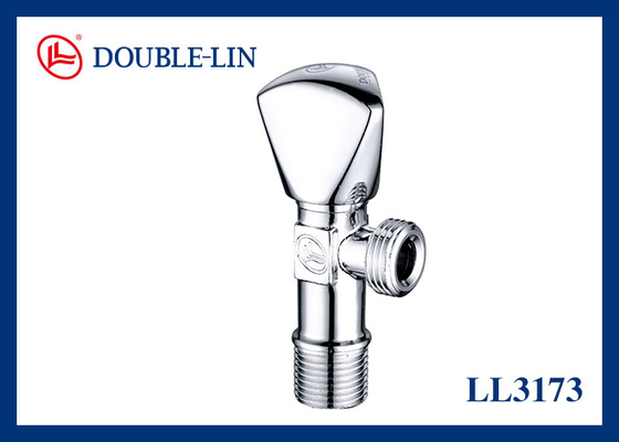 Messingeckventile des Dreieck-Zink-Legierungs-Griff-HPB 57-3