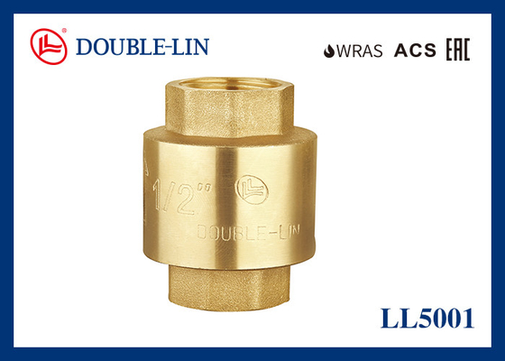 ISO228 Schnürventil weiblich × weiblich aus Messing 1 1 4