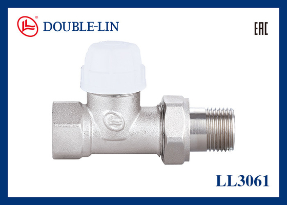 10 Bar Messing Gerade-Thermostatikventile