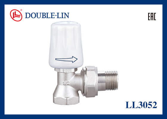 Winkel-Kühlerventil 1/2" 3/4" Größe BS2779 Gewinde von 32 °F bis 248 °F Arbeitstemperatur