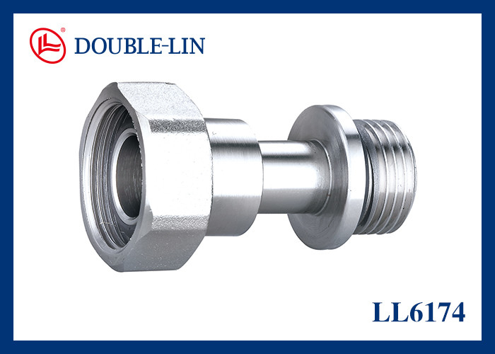 Polsterte, chromierte Messing-Selbstverschluss-Erweiterung Größe F3/4"×M1/2" F1"×M3/4"