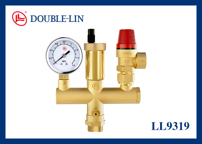 1/2" Wasserbehälter Sicherheitskomponente ISO228 Gewinde 16bar Messingventil